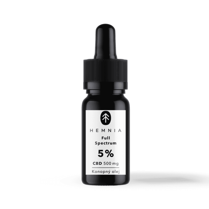 Full Spectrum CBD Konopný olej 5%, 500 mg 5 Full Spectrum CBD Konopný olej 5%, 500 mg - Obrázek 3