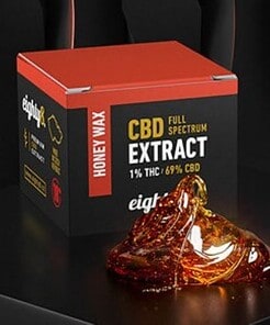 Alternative view of Honey wax Extrakt 69 % CBD, 1 g