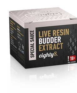CBD Live Resin Budder Extract, 75 % CBD, 1 g