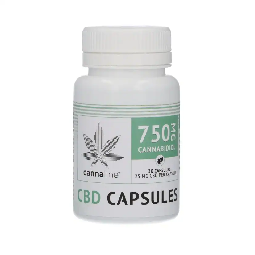 CBD gelové kapsle – 30 x 25 mg, 750mg