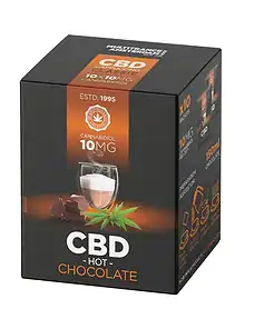 CBD konopná horká čokoláda instantní (10 x 14 g)