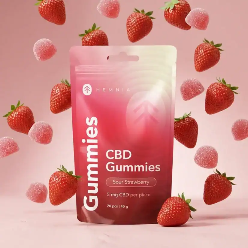 CBD Gummies bonbóny, Jahoda, 100 mg CBD, 20 ks x 5 mg, 45 g 6 CBD Gummies bonbóny, Jahoda, 100 mg CBD, 20 ks x 5 mg, 45 g – foto 4