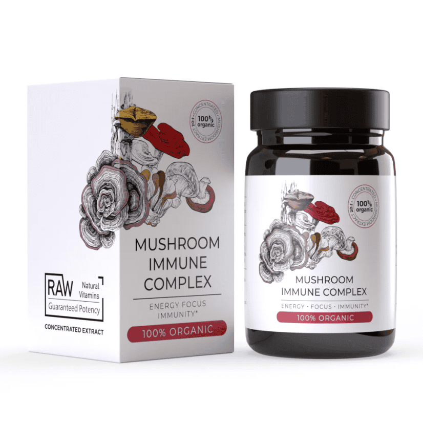 Výtažek z hub Immune Complex, 30 kapslí 3 Výtažek z hub Immune Complex, 30 kapslí