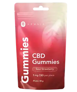CBD Gummies bonbóny, Jahoda, 100 mg CBD, 20 ks x 5 mg, 45 g 7 CBD Gummies bonbóny, Jahoda, 100 mg CBD, 20 ks x 5 mg, 45 g – foto 2