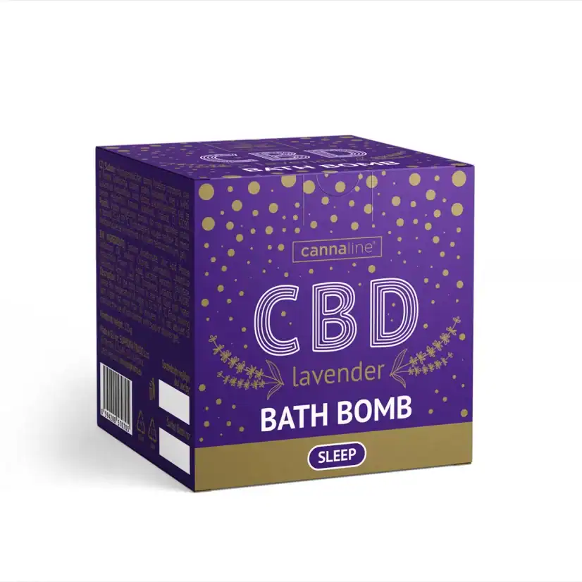CBD koupelová bomba na spaní s levandulí 4 CBD koupelová bomba na spaní s levandulí – foto 2