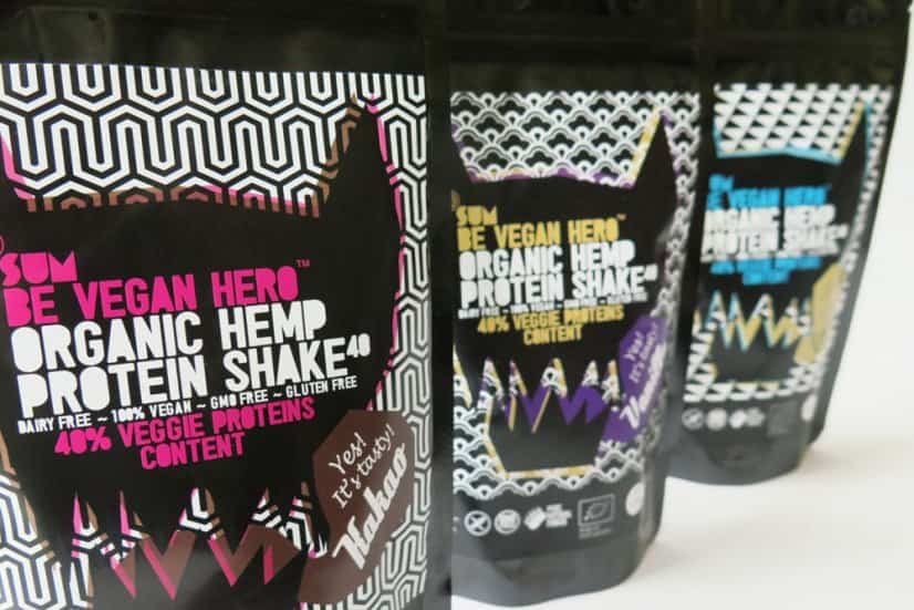 Konopný protein shake Be Vegan Hero Kokos 5 Konopný protein shake Be Vegan Hero Kokos – foto 3