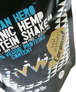 Konopný protein shake Be Vegan Hero Kokos 7 Konopný protein shake Be Vegan Hero Kokos – foto 2