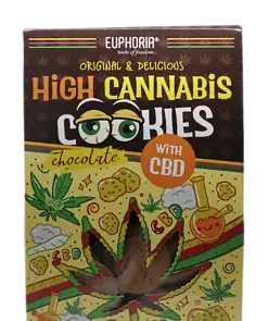 Cereální čokoládové sušenky s CBD