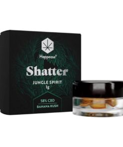 Extrakt Jungle Spirit Shatter 58% CBD, 1 g