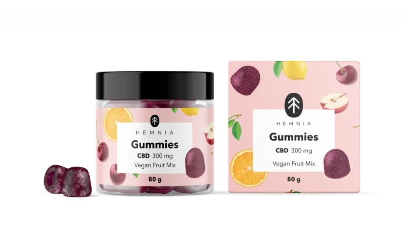 CBD Veganské gummies, ovocný mix, 300 mg CBD, 30 ks x 10 mg, 80 g 3 CBD Veganské gummies, ovocný mix, 300 mg CBD, 30 ks x 10 mg, 80 g