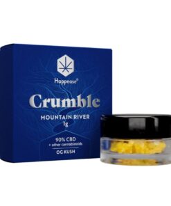 Extrakt Mountain River Crumble, 90% CBD, 1 g