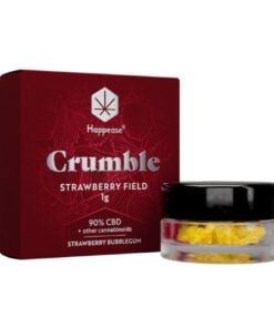 Extrakt Strawberry Field Crumble, 90% CBD, 1 g