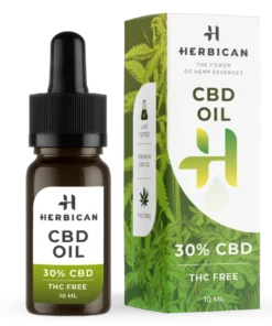 CBD olej bez THC, 30%, 10 ml