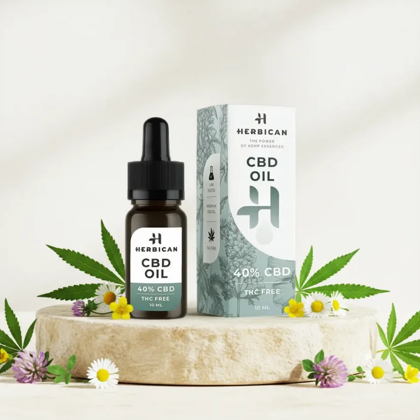 CBD olej bez THC, 40%, 10 ml 3 CBD olej bez THC, 40%, 10 ml – foto 2