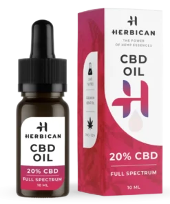 Plnospektrální CBD olej 20 %, 10 ml