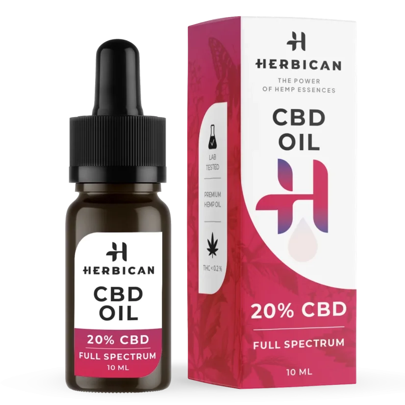 Plnospektrální CBD olej 20 %, 10 ml 3 Plnospektrální CBD olej 20 %, 10 ml
