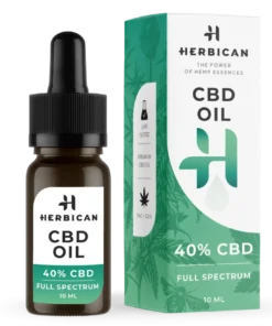 Plnospektrální CBD olej 40 %, 10 ml